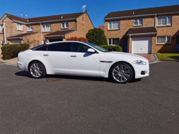 Jaguar XJL V6 Supercharged Prom car hire